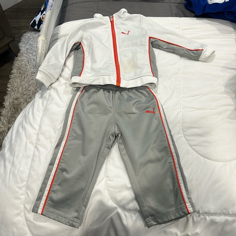 Kids puma sweatsuit